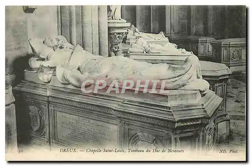 Cartes postales Dreux Chapelle Saint Louis Tombeau du Duc de Nemours