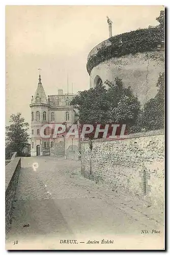 Cartes postales Dreux Ancien Eveche