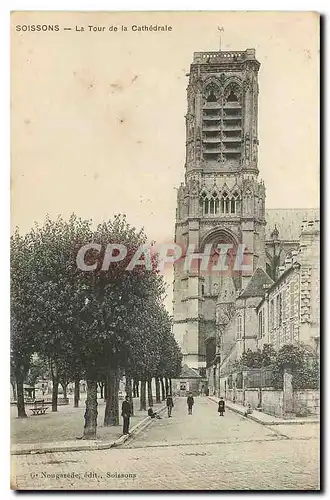 Cartes postales Soissons La Tour de la Cathedrale