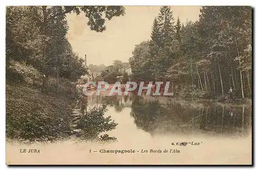 Ansichtskarte AK Le Jura Champagnole Les Bords de l'Ain