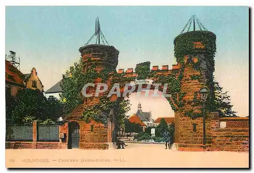Cartes postales Mulhouse Caserne Barbanegre Militaria