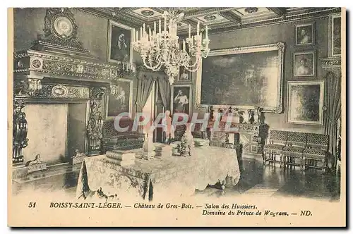 Ansichtskarte AK Boissy saint Leger Chateau de Gros Bois Salon des Huissiers Domaine du Prince de Wagram