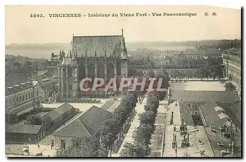 Ansichtskarte AK Vincennes Interieur du Vieux Fort Vue Panoramique