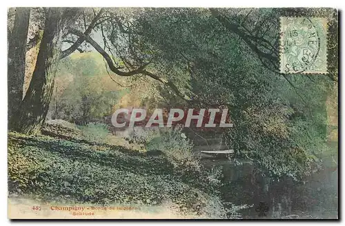 Cartes postales Champigny Bords de la Marne Solitude