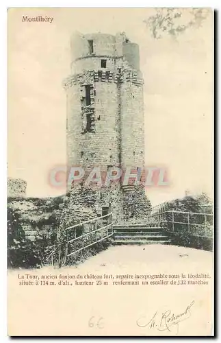 Cartes postales Montlhery La Tour ancien donjon de chateau fort