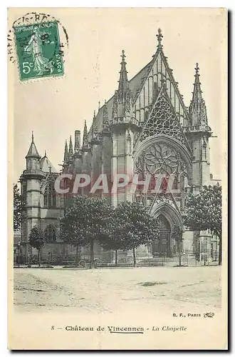Cartes postales Chateau de Vincennes La Chapelle