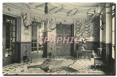 Cartes postales Boisy Saint Chateau de Gros Bois Le Vestibule