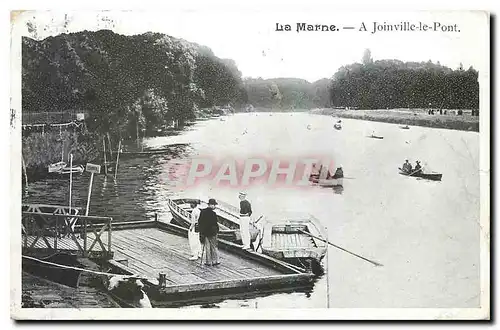 Cartes postales La Marne A Joinville le Pont