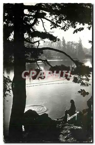 Cartes postales Images de France En flanant au Bois de Vincennes Le Lac Daumesnil