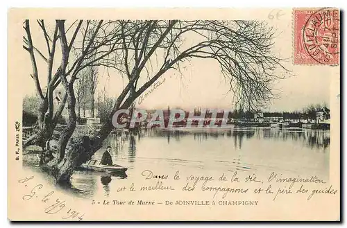 Cartes postales La Tour de Marne De Joinville a Champigny