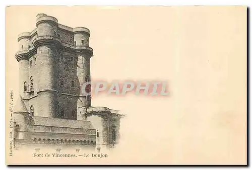 Cartes postales Fort de Vincennes Le Donjon