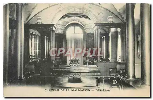 Ansichtskarte AK Chateau de la Malmaison Bibliotheque