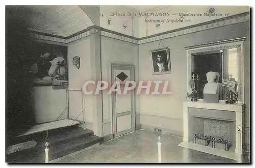 Cartes postales Chateau de la Malmaison Chambre de Napoleon