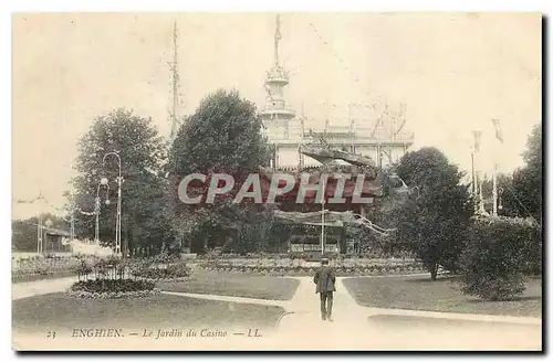 Cartes postales Enghien Le Jardin du Casino