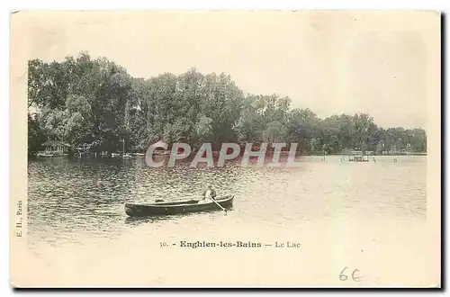 Cartes postales Enghien les Bains Le Lac
