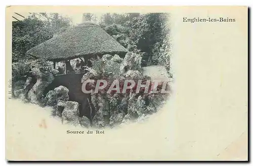 Cartes postales Enghien les Bains Source du Roi