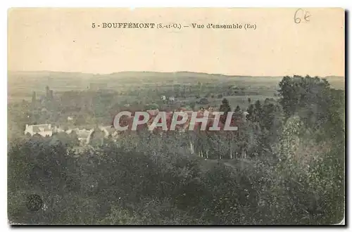 Cartes postales Bouffemont Set O Vue d'ensemble