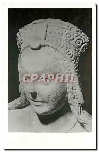 Cartes postales Guiry en Vexin Seine et Oise Eglise Detail d'une statue