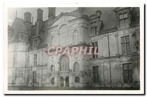 Ansichtskarte AK Ecouen Le Chateau de la legion d'Honneur Facade Nord