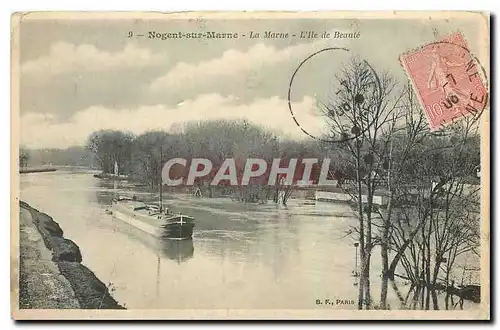 Cartes postales Nogent sur Marne La Marne l'Ile de Beaute