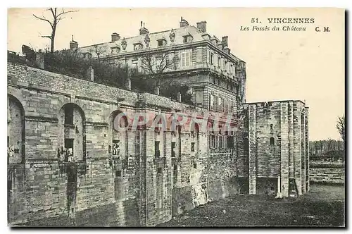 Cartes postales Vincennes Les Fosses du Chateau