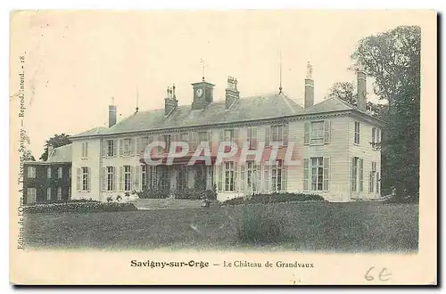 Cartes postales Savigny sur Orge Le Chateau d Grandvaux