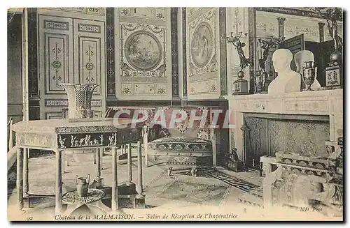 Cartes postales Chateau de la Malmaison Salon de Reception de l'Imperatrice