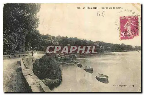 Cartes postales Athis Mons Bords de la Seine