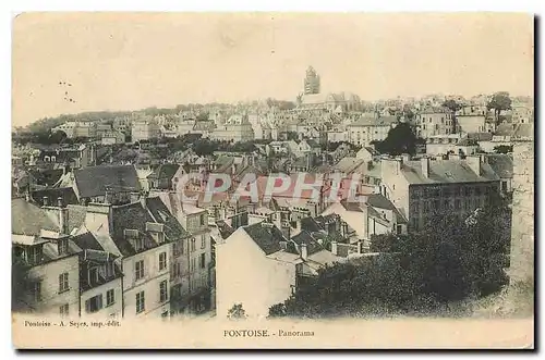 Cartes postales Pontoise Panorama