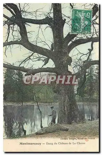 Cartes postales Montmorency Etang du Chateau de la Chasse