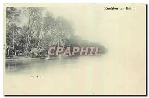 Cartes postales Enghien les Bains Le Lac