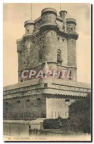 Cartes postales Vincennes Le Donjon