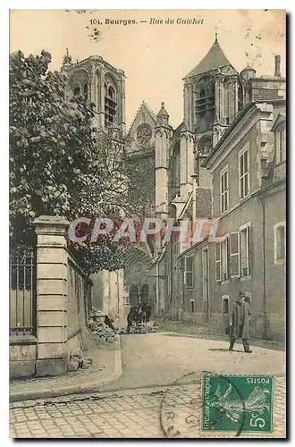 Cartes postales Bourges Rue du Guichet