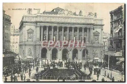 Cartes postales Marseille La Bourse