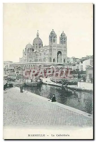 Cartes postales Marseille La Cathedrale