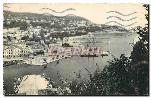 Cartes postales Nice Entree du Port Le Mont Boron