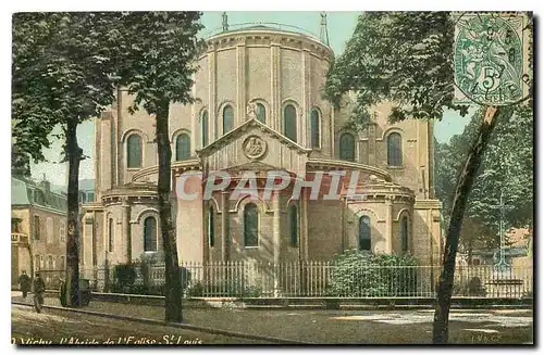 Cartes postales Vichy l'Abside de l'Eglise St Louis