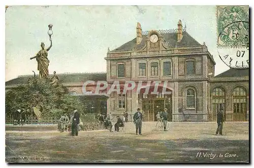 Cartes postales Vichy la Gare