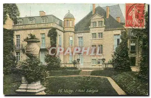 Cartes postales Vichy l'Hotel Sevigne