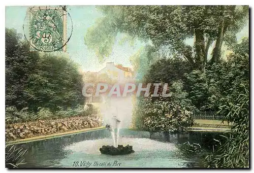 Cartes postales Vichy Un coin du Parc