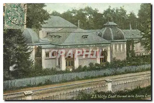 Cartes postales Vichy Etablissement thermal