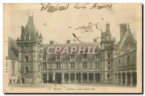 Cartes postales Blois Chateau Aile Louis XII