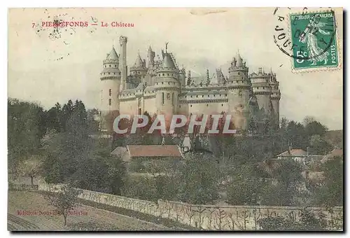 Cartes postales Pierrefonds Le Chateau