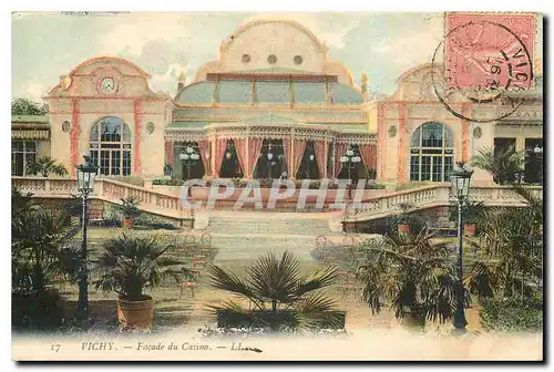 Cartes postales Vichy Facade du Casino