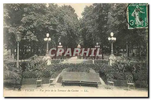 Ansichtskarte AK Vichy Vue prise de la Terrasse du Casino