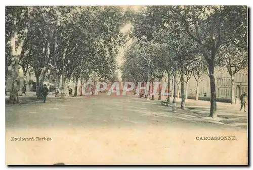 Cartes postales Carcassonne Boulevard Barbes
