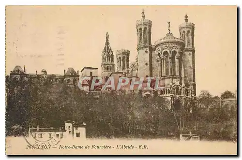 Cartes postales Lyon Notre Dame de Fourviere l'Abside