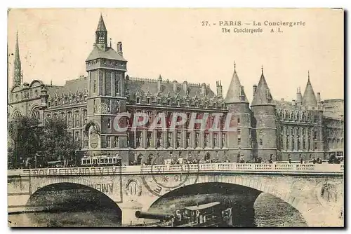 Cartes postales Paris La Conciergerie