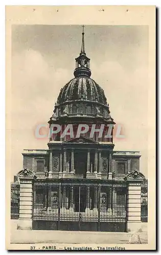 Cartes postales Paris Les Invalides