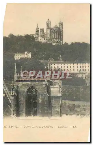 Cartes postales Lyon Notre Dame de Fourviere l'Abside
